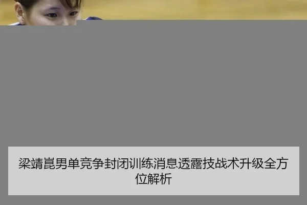 梁靖崑男单竞争封闭训练消息透露技战术升级全方位解析